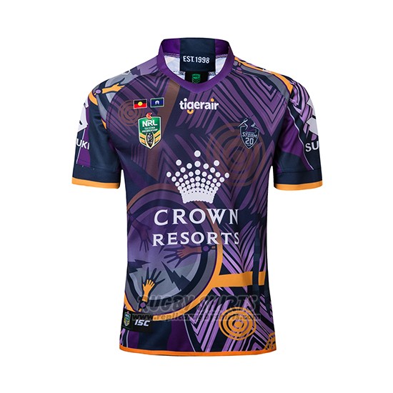 Melbourne Storm Rugby Shirt 2018-19 Commemorative